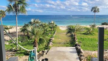 Sun loungers, beach towels