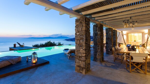 Villa, Private Pool, Sea View | Terrace/patio - Villa Corina by The Pearls Collection (Mykonos)