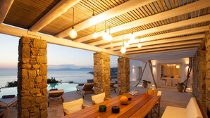 Villa, Private Pool, Sea View | Terrace/patio - Villa Corina by The Pearls Collection (Mykonos)
