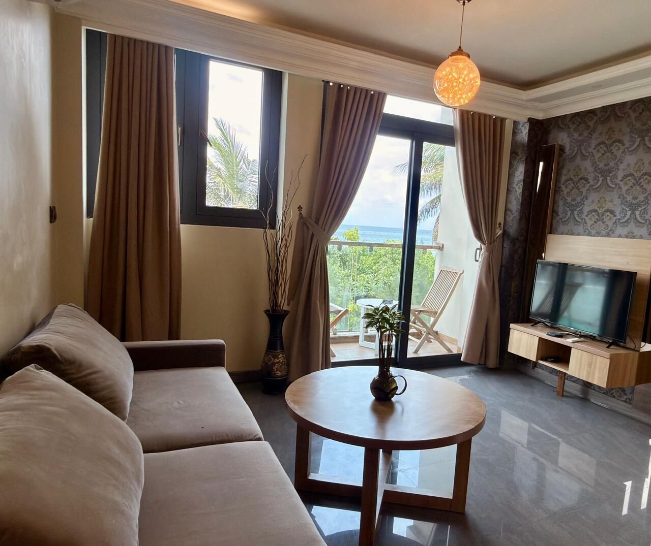 Premium Suite, Balcony, Sea View | Minibar, in-room safe, individually decorated, individually furnished