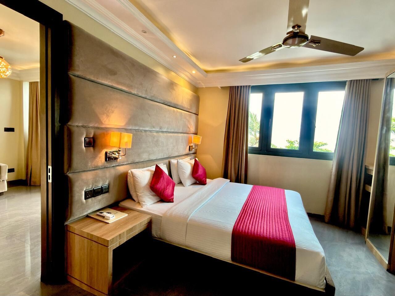 Premium Suite, Balcony, Sea View | Minibar, in-room safe, individually decorated, individually furnished