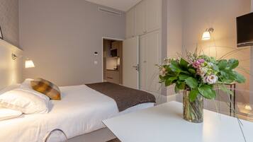 Classic-Studio, mit Bad | 1 Schlafzimmer, hochwertige Bettwaren, Verdunkelungsvorhänge