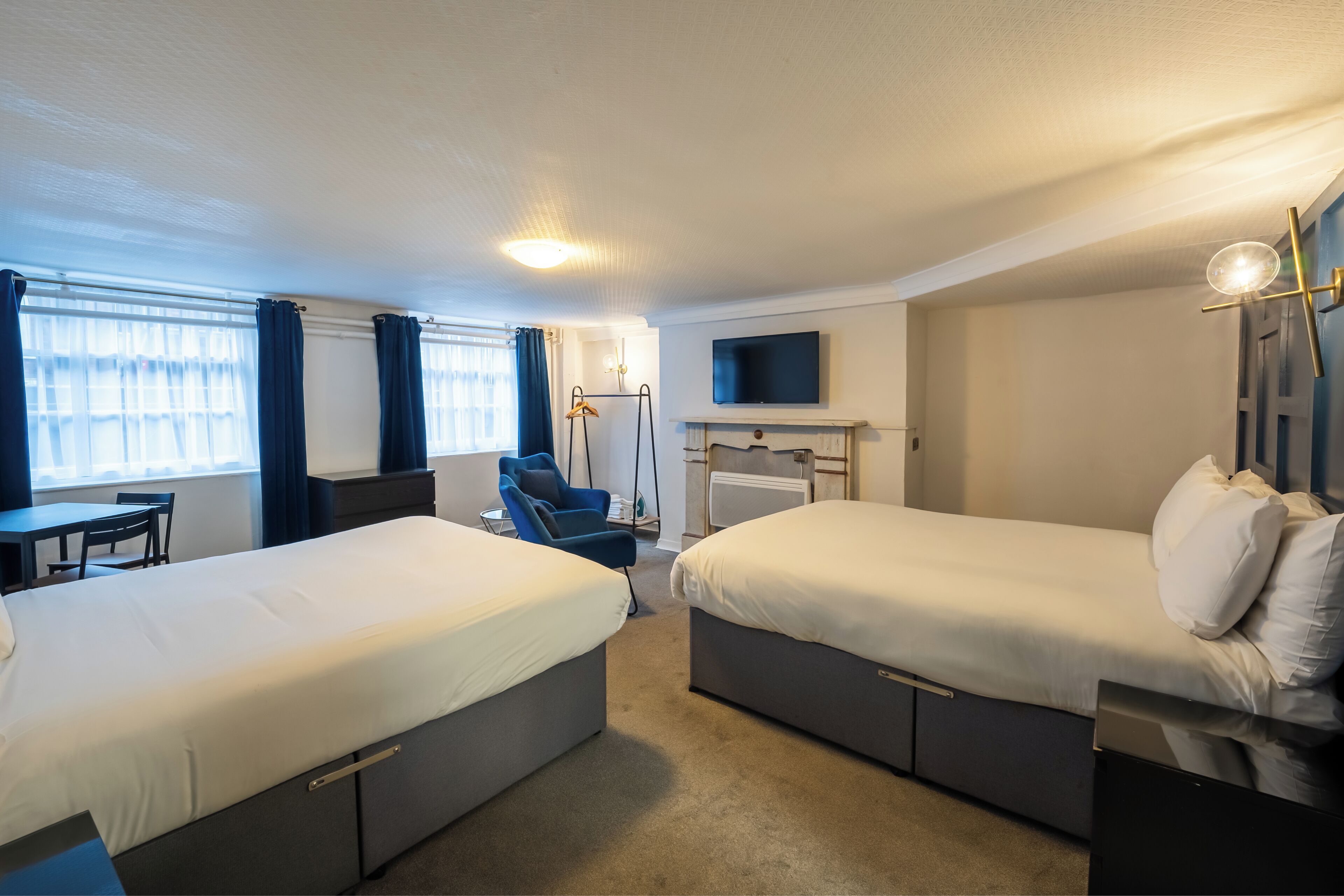 Family Studio | Individually decorated, individually furnished, desk, laptop workspace