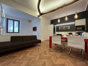 Comfort-Dreibettzimmer | Wohnbereich