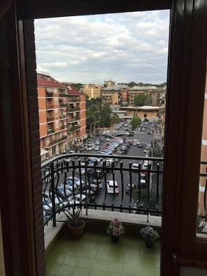 Double Room, Balcony, City View | Balcony view