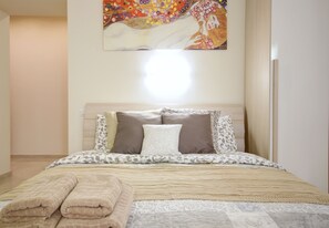 Apartment, 1 Bedroom | 1 bedroom, iron/ironing board, free WiFi, bed sheets