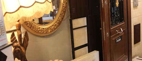 Interior entrance