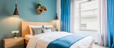 Literie de qualité supérieure, minibar, rideaux occultants