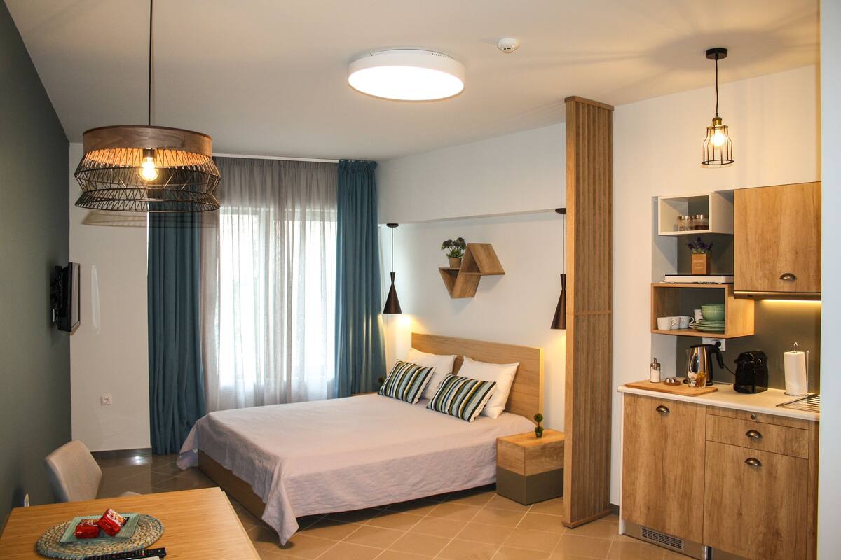 Premium bedding, minibar, blackout curtains, iron/ironing board