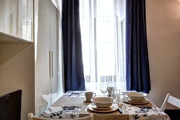 Lägenhet - 1 sovrum | Matservice på rummet