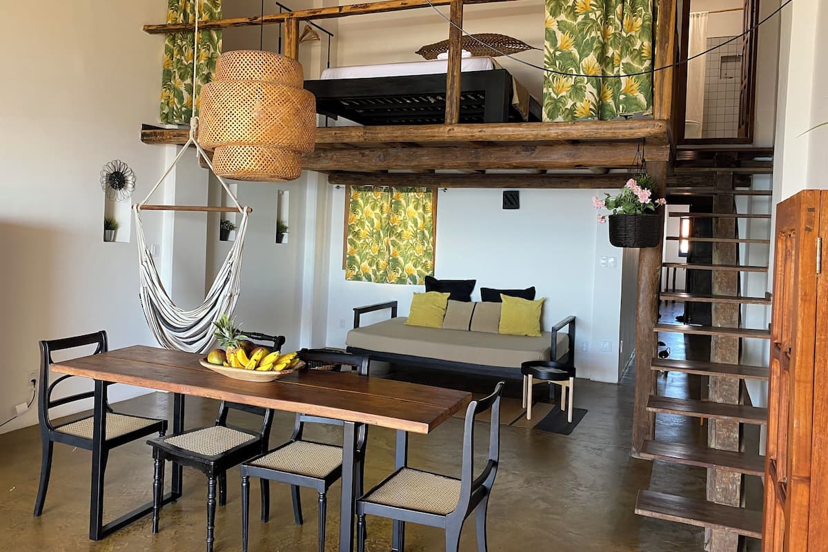 Carla Sea View Tropical Chic | Oppholdsområde