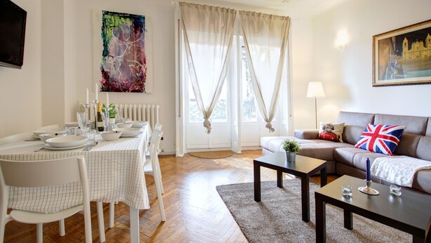 Apartment, 3 Bedrooms | Living area - Mameli (Milan)