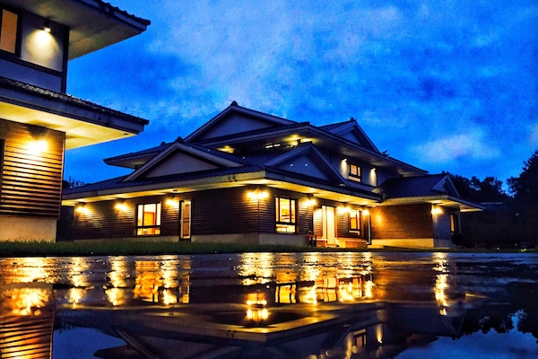 Front of property - evening/night