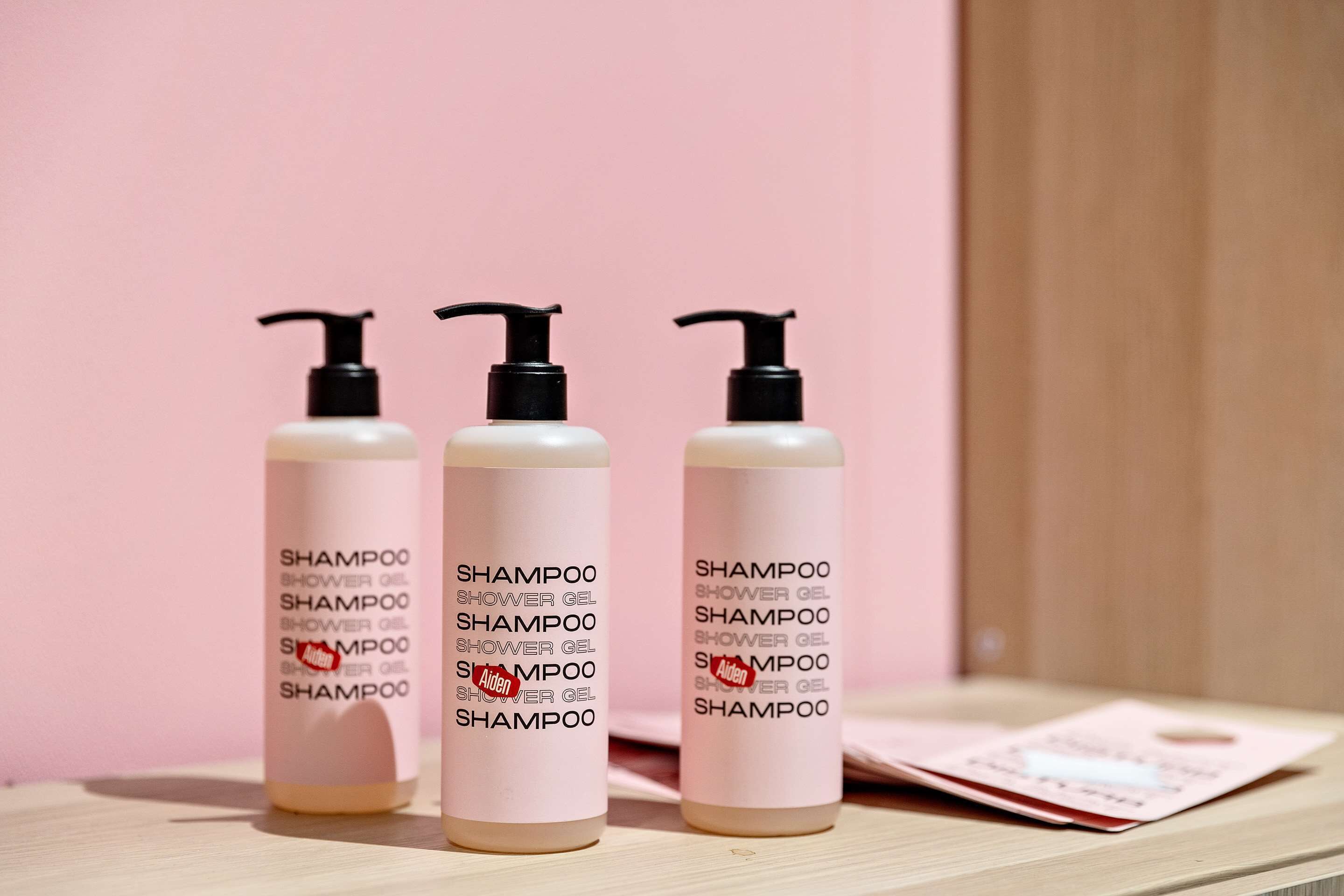 shower, eco-friendly toiletries, hair dryer, towels