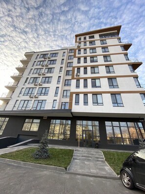 Fassade der Unterkunft