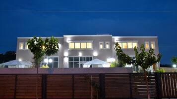 Front of property - evening/night