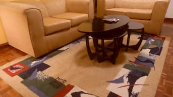 Apartment, 2 Bedrooms | Living area | TV