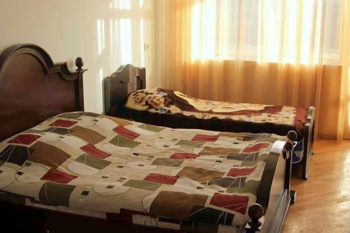 Family Quadruple Room, Private Bathroom | Soundproofing, iron/ironing board, free WiFi, bed sheets
