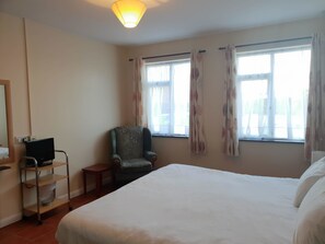 Individually decorated, individually furnished, iron/ironing board