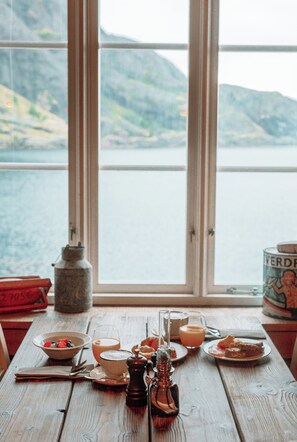 Gratis frukostbuffé varje dag 