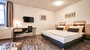 Roupas de cama antialérgicas, Wi-Fi de cortesia, roupa de cama