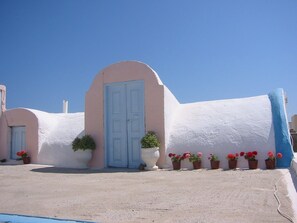 Terrace/patio - Marcos Rooms (Santorini)