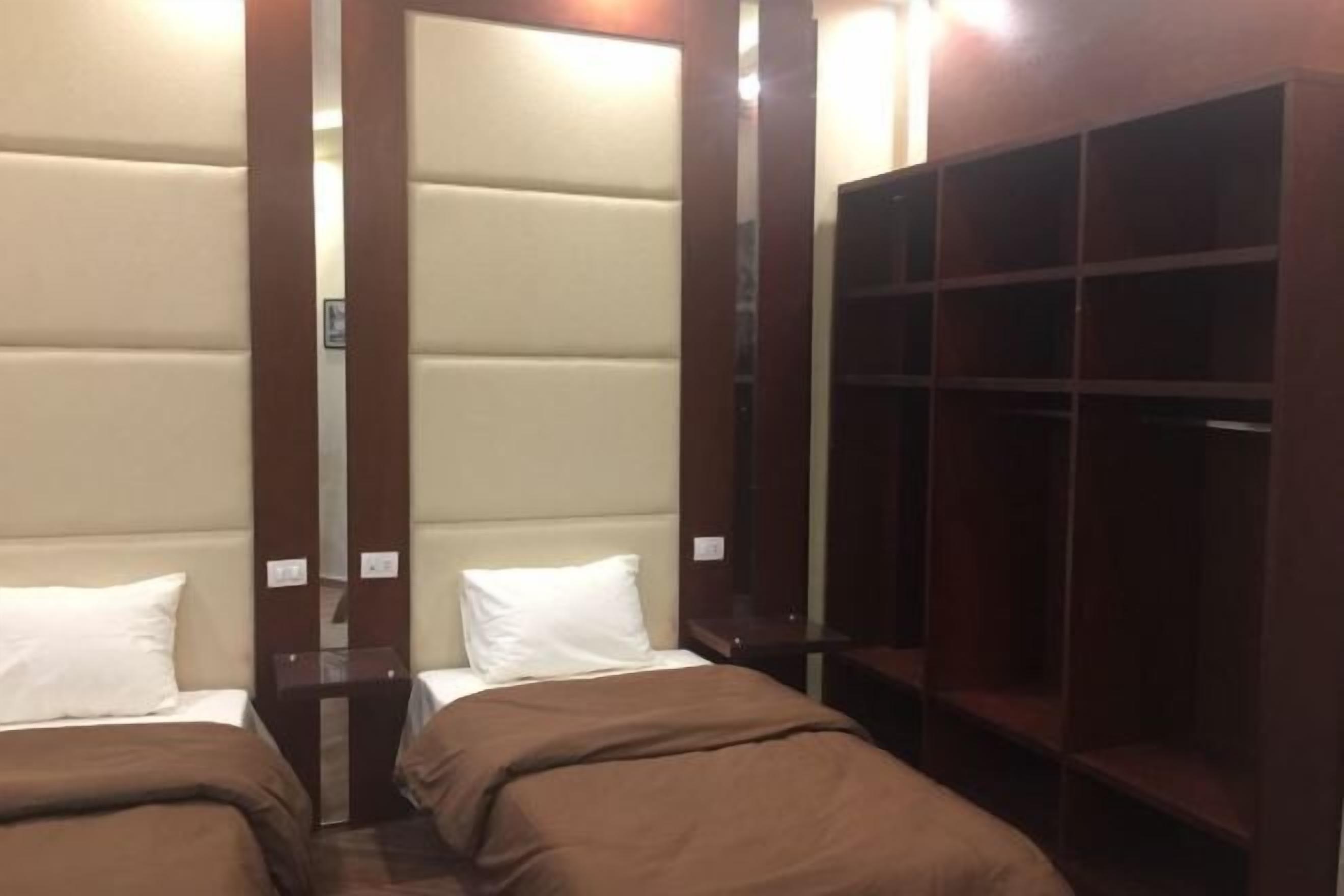 Hypo-allergenic bedding, individually decorated, individually furnished