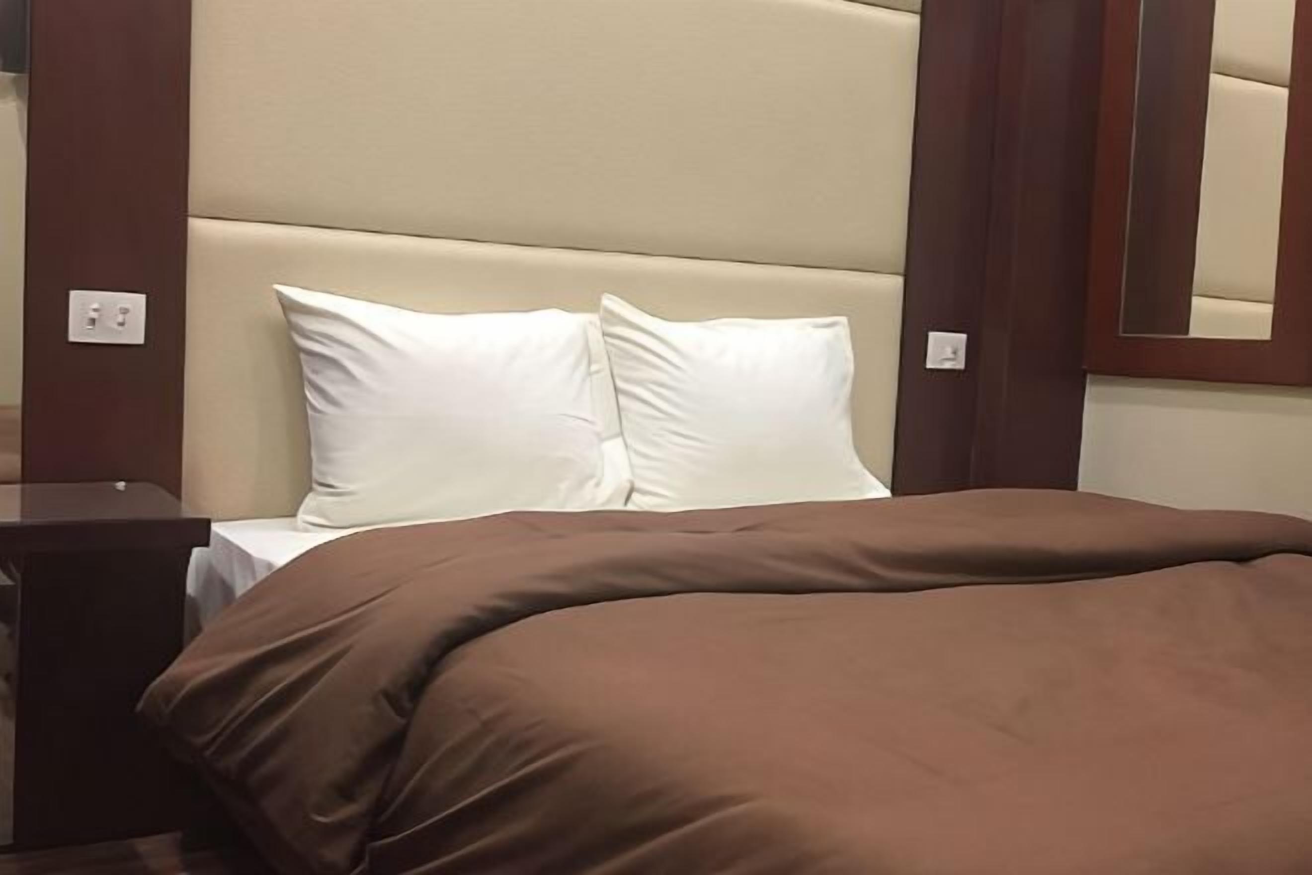 Hypo-allergenic bedding, individually decorated, individually furnished