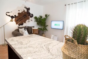 Flat-screen TV - Renovated Apt.Walk to Marley Museum (Kingston)