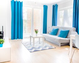 Superior Apartment (1) | Living room | Flat-screen TV