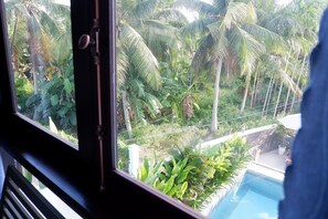 Villa, 6 Bedrooms, Pool View, Courtyard Area | View from room - Hoi An Lotus Aroma Villa (Da Nang)