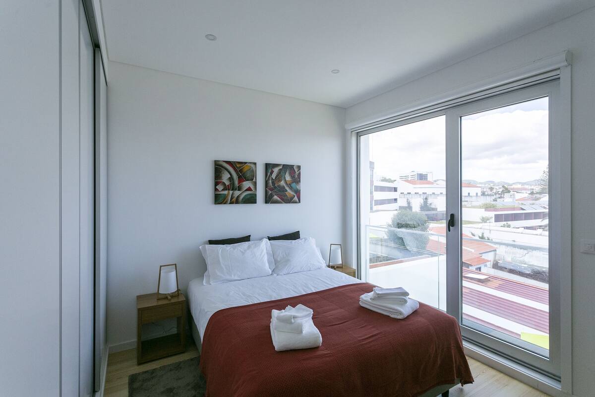 Deluxe Townhome, 2 Bedrooms, Sea View (Ladeira 4) | 高档床上用品、遮光窗帘、熨斗/熨衣板、免费 WiFi
