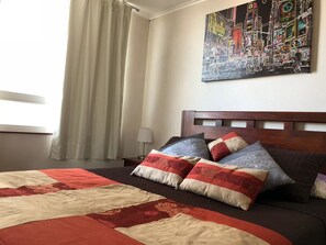 Apartment, 1 Queen Bed (1601) | Iron/ironing board, free WiFi, bed sheets - Departamentos concepcion Plus (Concepción)