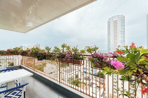 Suite superior, 1 cama King size, hidromasaje | Vista a la playa o el mar