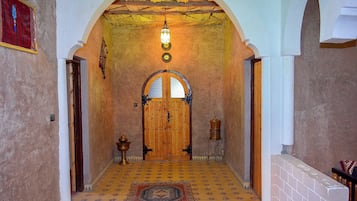 Interior entrance