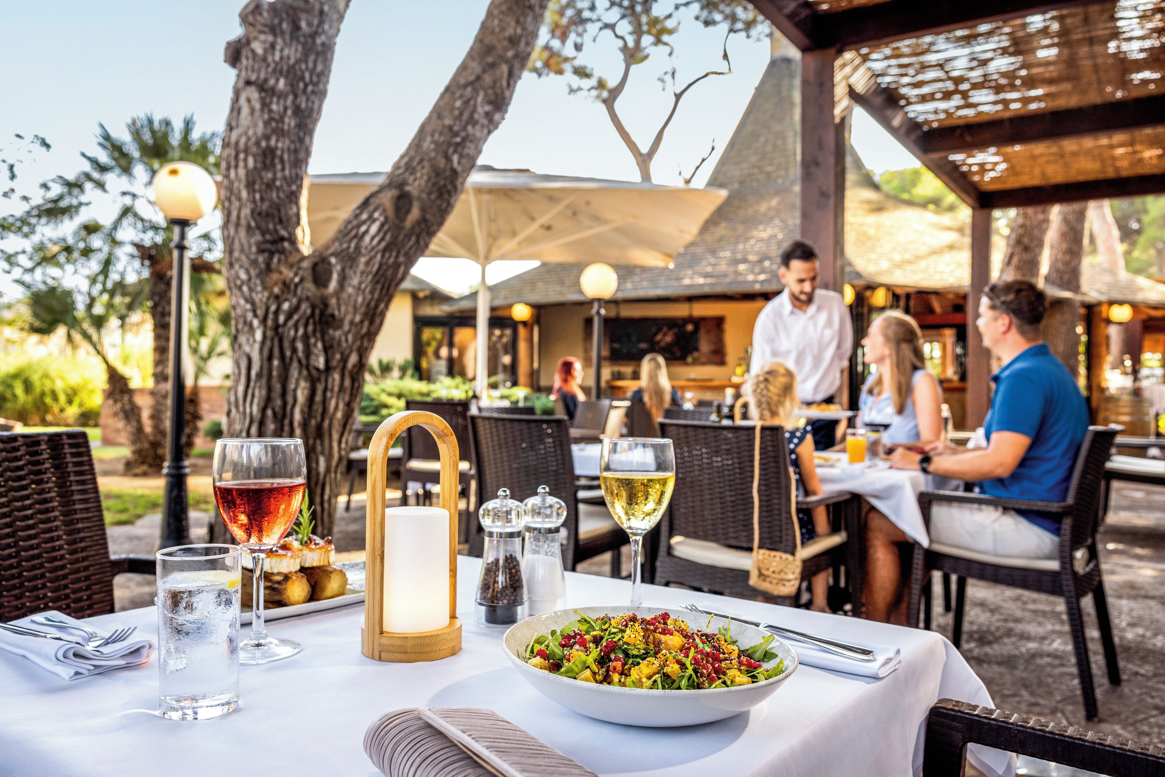 Hi ha 5 restaurants amb plats de cuina internacional 