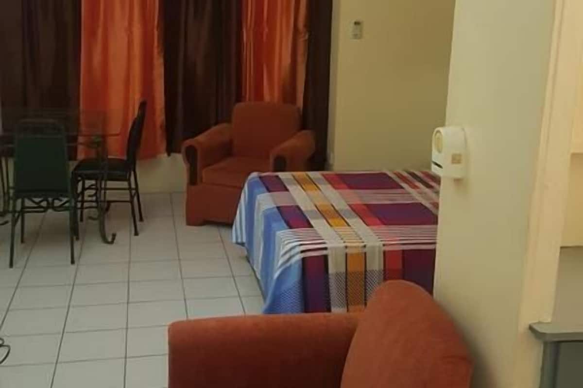 Economy Apartment, 1 Double Bed, Non Smoking | Living area
