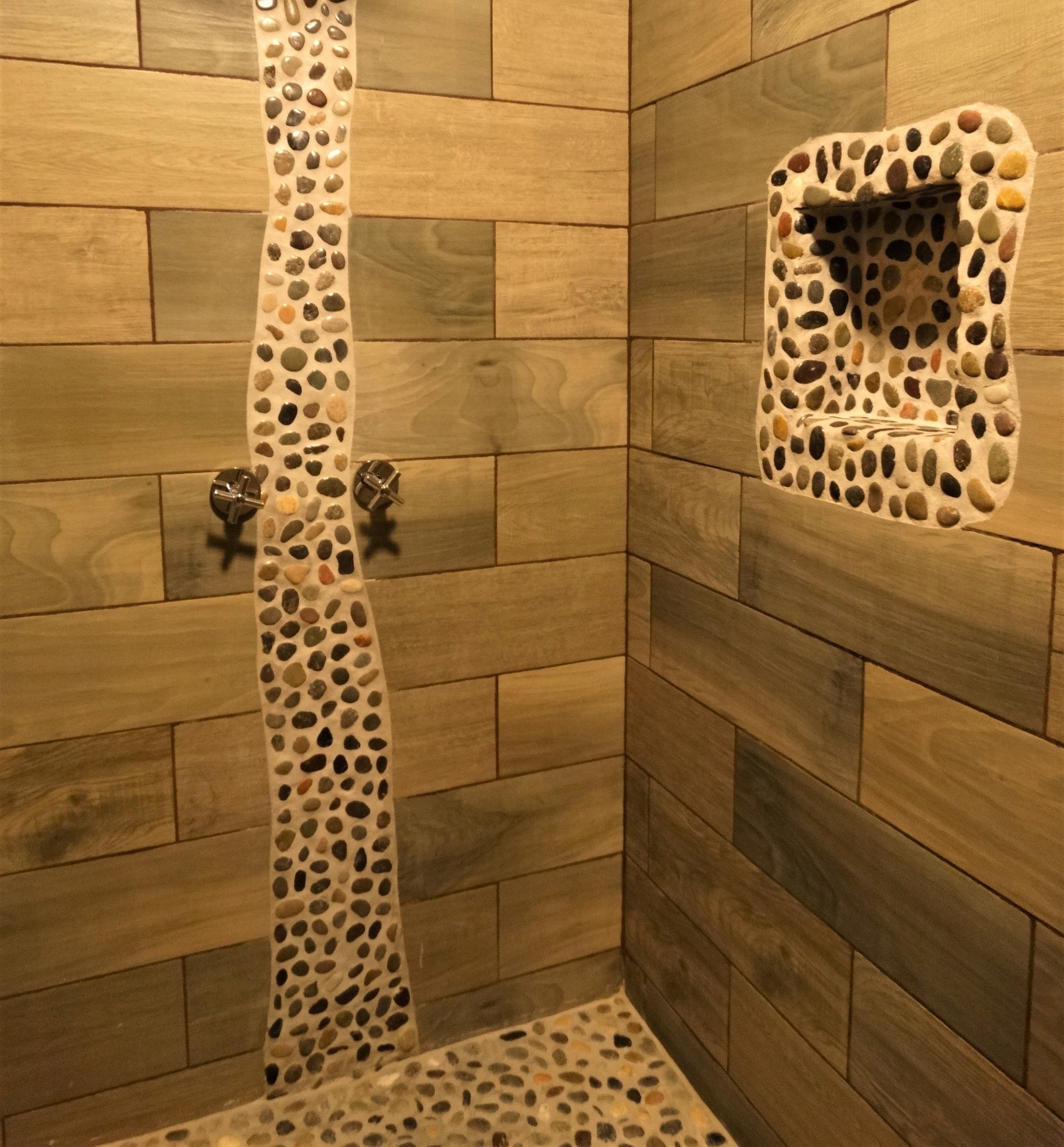 premier double room, 2 double beds, non smoking | bathroom shower