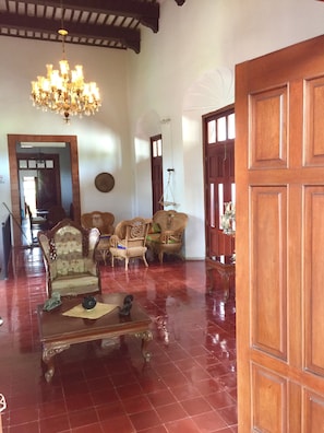 Lobby sitting area