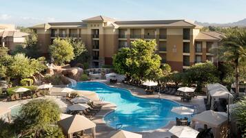 4 outdoor pools, cabanas (surcharge), pool umbrellas