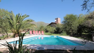 Seasonal outdoor pool