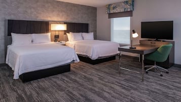 Studio, 2 Queen Beds, Refrigerator & Microwave (Wet bar) | Blackout drapes, cribs/infant beds, rollaway beds, free WiFi