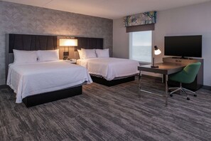 開放式客房, 2 張加大雙人床, 雪櫃和微波爐 (Wet bar) | 遮光窗簾/窗簾、嬰兒床 (收費)、摺床/加床 (收費)、免費 Wi-Fi