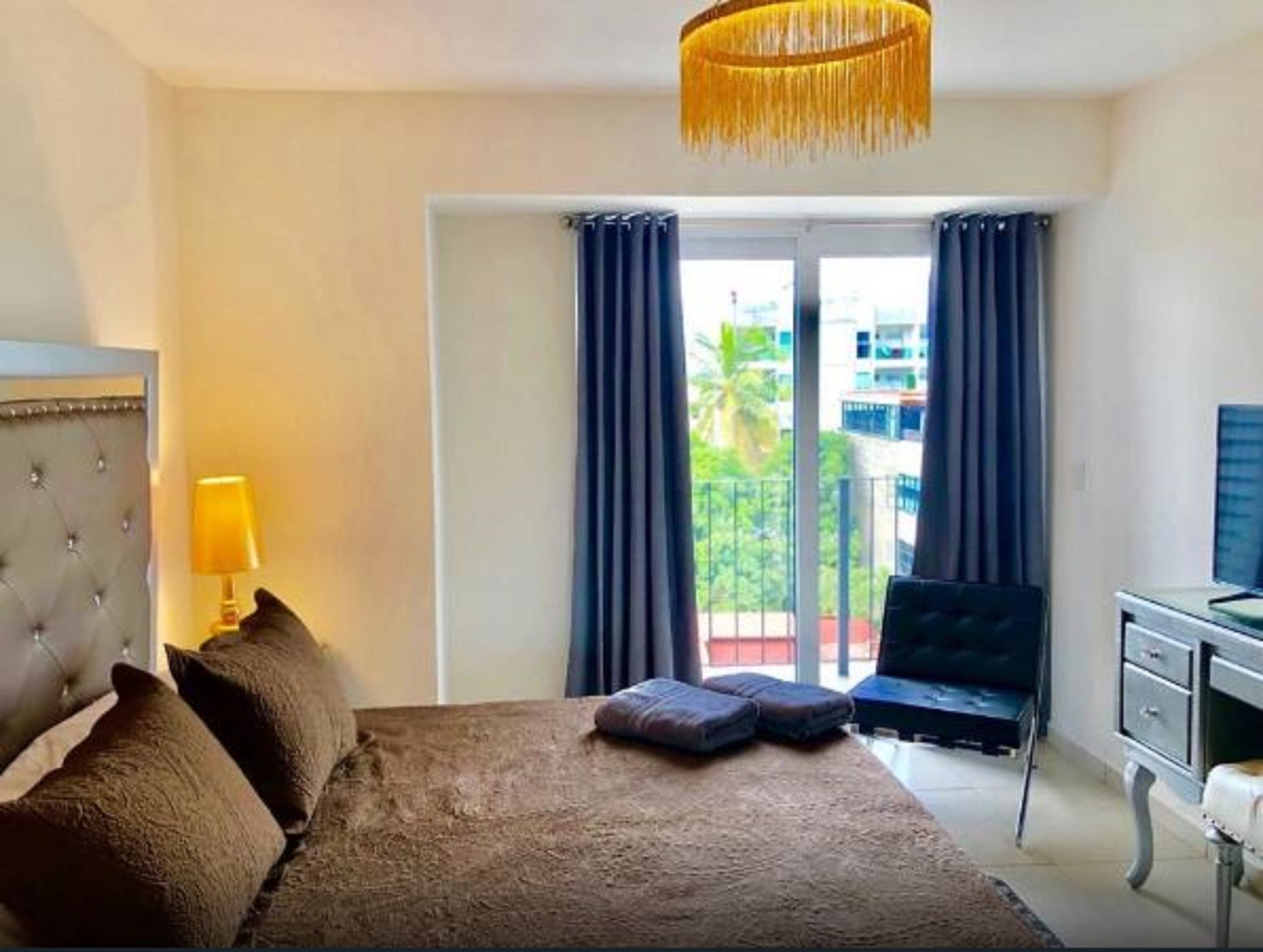 2 bedrooms, in-room safe, blackout curtains, iron/ironing board