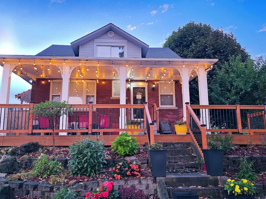 Fachada del alojamiento