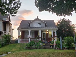 Fachada de la propiedad