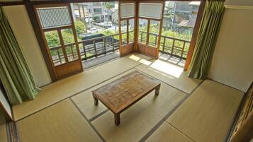 Japanese-Style Townhouse | Living area | Flat-screen TV, DVD player