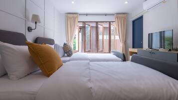 Phòng | Màn/rèm cản sáng, truy cập Internet không dây miễn phí, bộ trải giường