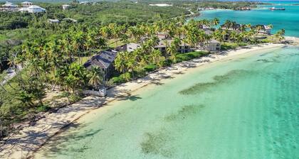 Ixora West - Views over Elizabeth harbor, beach access across the road.