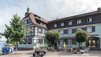 Fassade der Unterkunft